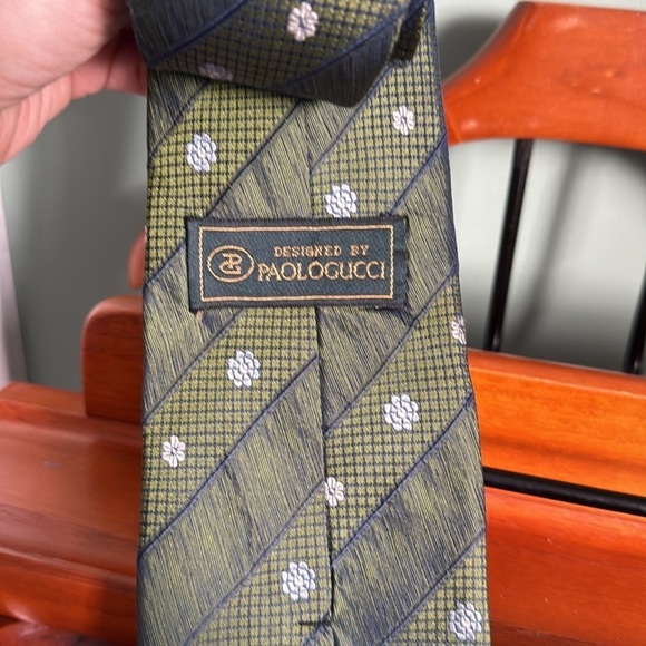 Paulo Gucci 100% silk tie - Picture 4 of 4